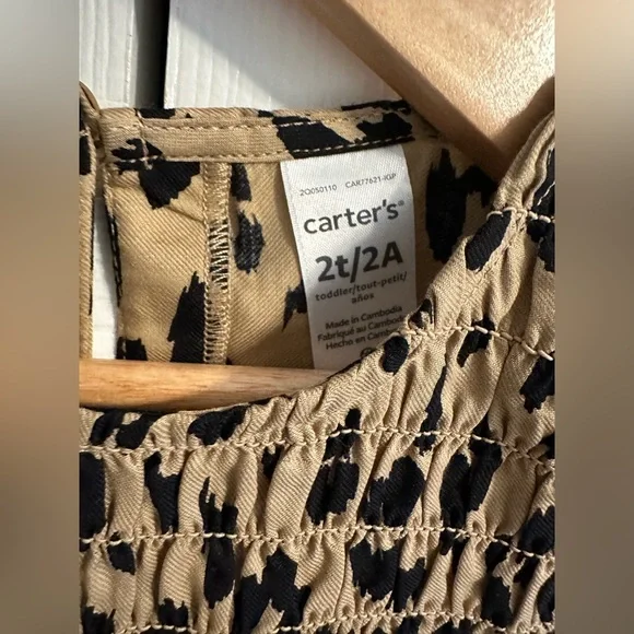 2t leopard blouse - Picture 5 of 5